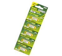 Tmboryuu 5 batterie alcaline A27/V27A/LR27A/WE27A, 27A, 12 V, per allarme auto, ventilatori a soffitto e sistemi di sicurezza domestica, 5 pezzi