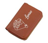 Tmboryuu Accordion Designs Organizzatore carte Contenitore materiali PU per un ' efficiente conservazione dei crediti e un organizzatore fisarmoniche per trasporto quotidiano