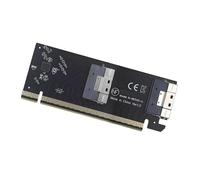Tmboryuu Adattatore PCIe SFF8654 8I a 2 Porte per unità velocità | PCIExpress3.0 PCIE4.0 Supporta trasferimento dati velocità a 64 Gbps per l ' archiviazione unità e
