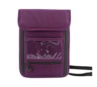 Tmboryuu Antifurto Crossbody Borsa Documenti Impermeabile Portafoglio Telefono Appeso Sicurezza Collo Stash Borse Porta Carta di Credito Passaporti Cinghia Da Viaggio Passaporto Portafoglio