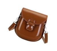 Tmboryuu Borsa a tracolla da sella retrò per donna Borsa a tracolla in pelle con tracolla regolabile Borse da viaggio piccole da donna
