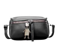Tmboryuu Borsa a tracolla flessibile a forma scatola Cintura lunghezza modificabile Sostanza PU permanente Borsa a tracolla flessibile essenziale per tutti i giorni PU