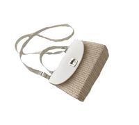 Tmboryuu Borsa casual intrecciata permanente Borsa a tracolla per telefono a tracolla capacità Portaoggetti per città Borsa a tracolla per esistenza