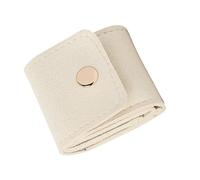 Tmboryuu Borsa compatta per gioielli con divisori multipli con fodera morbida protettiva per orecchini collane accessori custodia per gioielli da viaggio