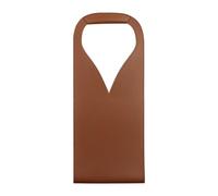 Tmboryuu Borsa per vino in pelle PU Sacchetti per vino Light & Comfortable Holder Singola Bottiglia Champagne Beer Bag per picnic all'aperto, Marrone