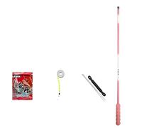 Tmboryuu Canne da Pesca compatte per Bambini con Impugnatura Antiscivolo Canna Leggera per Bambini per attività familiari all ' Aperto Canna Adatta ai Bambini