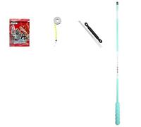Tmboryuu Canne da Pesca compatte per Bambini con Impugnatura Antiscivolo Canna Leggera per Bambini per attività familiari all ' Aperto Canna Adatta ai Bambini