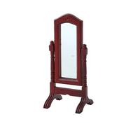 Tmboryuu Case delle bambole in vetro scala 1/12 mobili in legno per migliorare la camera da letto in miniatura Boutique Store scena estetica case delle bambole accessori