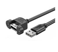Tmboryuu Cavo prolunga USB 2.0 per tastiere, Straight head 1M | Connessione alimentazione e trasmissione dati a 480Mbps Supporta ricarica e sincronizzazione per ventola USB,