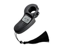 Tmboryuu Contatore Digitale Portatile con, Black | Dispositivo a schermo per meditazioni, rilassamento, alleviare la tensione, ripristino con visualizzazione