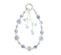 Tmboryuu Cordino da polso da donna, cordino per telefono, trendsetting con perline, per gli appassionati di moda giovanile alla moda da indossare tutti i giorni con nappe eleganti per le donne