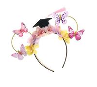 Tmboryuu Corone regolabili del fiore di laurea per i bambini comode per le attività prescolari ed i servizi fotografici