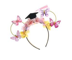 Tmboryuu Corone regolabili del fiore di laurea per i bambini comode per le attività prescolari ed i servizi fotografici