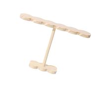 Tmboryuu Cremagliera di gioielli artistica con base in legno tiene collane bracciali anelli elegante camera da letto Vanity Decors per ragazze stand gioielli per gli amanti della moda