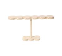 Tmboryuu Cremagliera di gioielli artistica con base in legno tiene collane bracciali anelli elegante camera da letto Vanity Decors per ragazze stand gioielli per gli amanti della moda