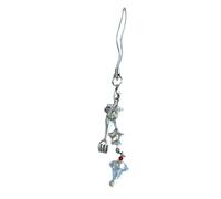 Tmboryuu Dessert Tema Cinghia per telefono con perline Ciondolo in resina fatto a mano per donne Ragazze Bellissimo regalo Portachiavi Accessorio Elegante portachiavi in resina