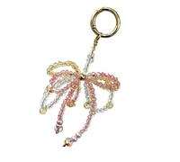 Tmboryuu Elegante catena per telefono con perline Bowknot disegni gioielli alla moda per le donne cordino per telefono fascino alla moda