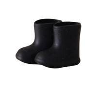 Tmboryuu Facile Pulire Breve Pioggia Boot Base Antiscivolo 1/12 Bambola Scarpe Accessori Multiplo Colore Miniature Bambola Scarpe Antiscivolo Resistente