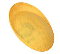 Tmboryuu Fascinator alla moda multicolore Base The Go to Hat per le donne Derby Fascinators Banchetto Cappelli a cilindro Versatilità Fascinators Bulk Round, Giallo, Taglia unica