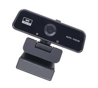 Tmboryuu Fotocamera USB professionale 4K con microfoni a cancellazione del rumore per videoconferenze e lezioni virtuali Autofocus Camera per laptop