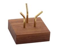 Tmboryuu Gemstone, espositore per fossili, per pezzi di corallo e campioni di roccia, decorazione per la casa, supporto per collezione roccia, Grande, come descritto