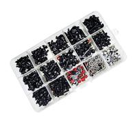 Tmboryuu Kit di attrezzi per auto giocattolo da 500 pezzi, viti ad alta resistenza per manutenzione e aggiornamenti del modello di veicoli, viti e accessori di manutenzione