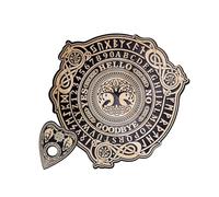 Tmboryuu Legno Spirito Talking Board Divinazione con Planchette Rabdomanzia Messaggio Raccontare Strumento Mistico Forniture Gioco Legno Gioco Parlante