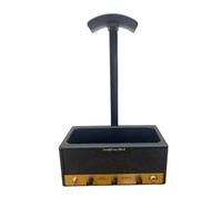 Tmboryuu Organizzatori per cuffie retrò per amanti della musica con scatola portaoggetti e vassoio portapenne, regalo per accessori musicali, scatola organizer da scrivania retrò