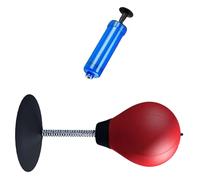 Tmboryuu Palla professionale da boxe con struttura in poliuretano resistente e configurazione rapida per casa, palestra o studio di allenamento, attrezzatura portatile per allenamento di boxe