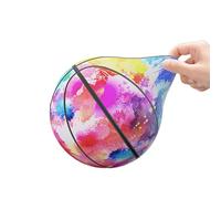 Tmboryuu Palla sportiva multiuso silenziosa, morbida e comprimibile, rimbalzante facile da impugnare per giochi all ' aperto coperto Rimbalzo facile da impugnare