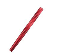 Tmboryuu Penna stilografica in metallo con cappuccio, Red 0.5MM | Penna stilografica livello professionale con chiusura magnetica rapida per disegni lisci, per la scrittura