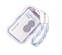 Tmboryuu Porta carte per studenti in silicone trasparente Custodia protettiva flessibile per accesso campus Pass per la biblioteca Custodia trasparente per carte per studenti facile identificazione
