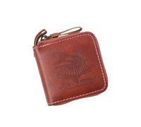 Tmboryuu Portatile Fly Spinner Spoon Baits Storage Bag Hard Lures Case Impermeabile PU Pelli Piccolo Cucchiaio Esche Portafoglio Enduring Tackle Carry Case, Multicolore, Small Size