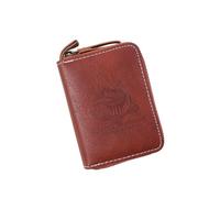 Tmboryuu Portatile Fly Spinner Spoon Baits Storage Bag Hard Lures Case Impermeabile PU Pelli Piccolo Cucchiaio Esche Portafoglio Enduring Tackle Carry Case, Multicolore, A