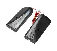 Tmboryuu Radianze laterali per in ABS permanenti con piano anti-incidente e LED osservabilità per la sicurezza notturna in bicicletta Radianze per motociclette in città