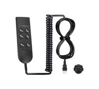 Tmboryuu Regolatore manuale manuale per divano elettrico, 6 pulsanti, 5 pin, interruttori a mano, controller reclinabile elettrico, pulsante per sedia sollevabile