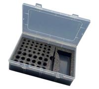 Tmboryuu Robusta Custodia per batterie in PP per Piccole batterie AA con Scomparti protetti e Scatola conservazione per batterie Antipolvere dal Design impilabile