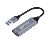 Tmboryuu Scheda di gioco 4K con uscita 1080P60, latenza USB 3.0 Live Streaming, senza driver per PC USB dispositivo di acquisizione video