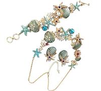 Tmboryuu Set 4 collane a tema delicato sulla pelle sensibile, set gioielli in lega per accessori da donna, set collane in lega