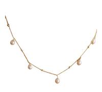 Tmboryuu Set bracciali con collare a due strati Set gioielli con catena clavicola in lega alla, ideali per regalare un set catene clavicola minimalista