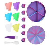 Tmboryuu Set Strumenti per dipingere con Perline, Dotato Trapano Rotondo Che migliora l ' efficienza dei processi creativi negli Hobby e nell ' Artigianato Domestico