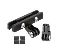 Tmboryuu Staffa leggera per fanale posteriore per bici Binari per reggisella posteriore Supporto per luce posteriore Selle Archi Adattatori di conversione Lampada Staffa per fanale posteriore