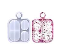 Tmboryuu Stampo Artigianale in Silicone per Appassionati progettare Un Vassoio con Gancio Unico e Soluzione archiviazione per Personalizzare Lo Stampo del Vassoio per l ' organizzazione Domestica