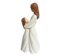 Tmboryuu Statuette Madre Figlia, Statuetta in Resina Dipinta a Mano, Ornamento per Decorazioni per la casa, Figurine per Regalo della Festa della Mamma