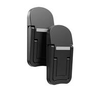 Tmboryuu Supporto ergonomico per notebook doppio supporto invisibile per laptop migliora l'efficienza del lavoro e l'organizzazione della scrivania piattaforma per notebook a doppia fessura