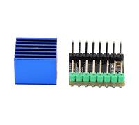 TMC2225 MKS Stepper Motor Driver Board, with Heat Sink Mute Motor Driver Module for 3D Printer Aluminum Alloy 256 Subdivisions