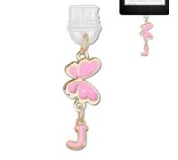 TMCLHXYNF Charm per Kindle Dust Plug Charm Accessori, per Kindle, Tablet, Telefono, Ipad, Porta di Ricarica Tipo C, Regalo per gli amanti dei libri, Piccolo, Lega di acciaio, Non pietra preziosa