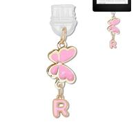 TMCLHXYNF Charm per Kindle Dust Plug Charm Accessori, per Kindle, Tablet, Telefono, Ipad, Porta di Ricarica Tipo C, Regalo per gli amanti dei libri, Piccolo, Lega di acciaio, Non pietra preziosa