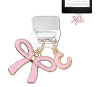 TMCLHXYNF Charm per Kindle Dust Plug Charm Accessori, per Kindle, Tablet, Telefono, Ipad, Porta di Ricarica Tipo C, Regalo per gli amanti dei libri, Lega di acciaio, Non pietra preziosa