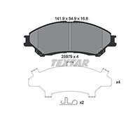 TMD Friction Services 2597901 Kit pastiglie freno, Freno A Disco